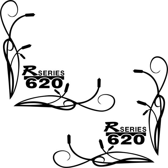 Picture of Scania "R620"  corner glass Decals / Stickers