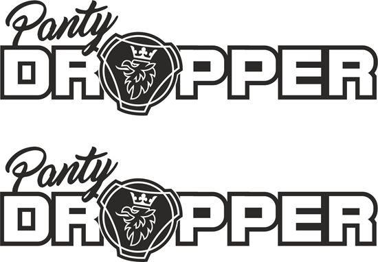 Picture of Scania Panty Dropper Decals / Stickers