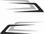 Picture of Swedish Boomerang top side  Decals / Stickers