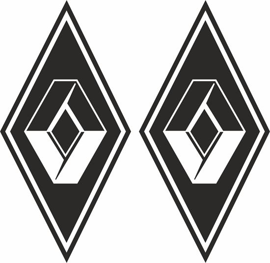 Picture of Renault diamond Decals / Stickers