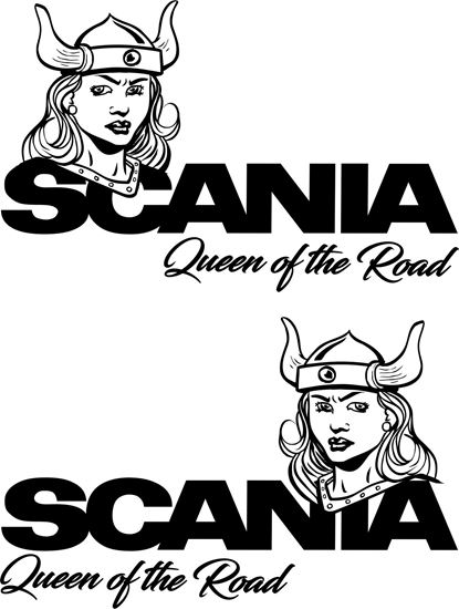 Picture of Scania Queen of the Road  Decals / Sticker