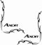 Picture of Mercedes Axor corner glass Decals / Stickers