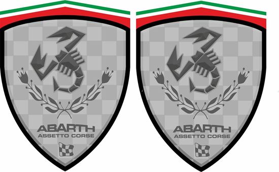 Picture of Fiat Abarth Assetto Corse Decals / Stickers