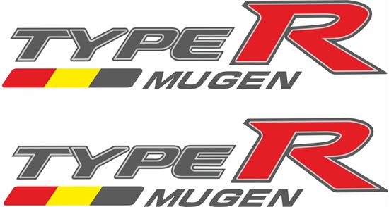 Picture of Honda Civic FD2 Type R Mugen side Decals / Stickers