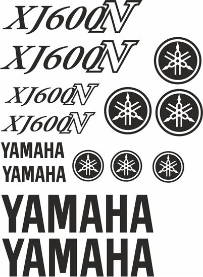 Picture of Yamaha XJ600N 1992 - 2004 Decals / Sticker kit