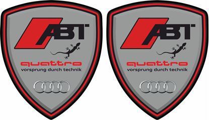 Picture of Audi ABT Quattro Decals / Stickers