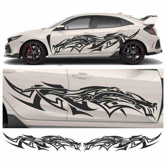 Picture of JDM side Dragon Tribal Graphics