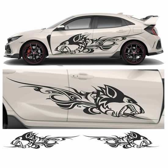 Picture of JDM side Wolf Tribal  Graphics