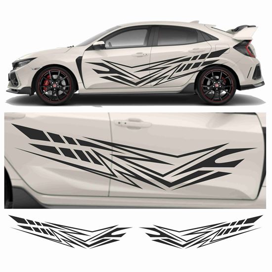 Picture of JDM side Tribal  Graphics