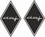 Picture of DAF Diamond front corner panel  Decals / Stickers
