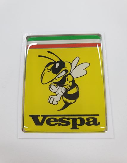 Picture of Vespa Angry Bee front Fairing Horncast insert for Badge Holder