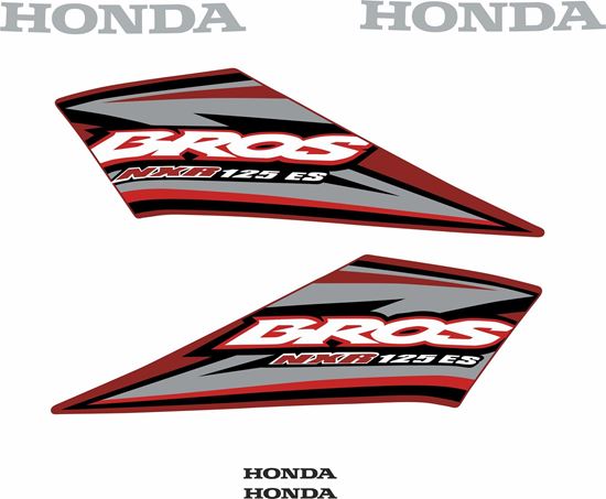 Zen Graphics - Honda Bros NXR125 ES Replacement Decals / Stickers