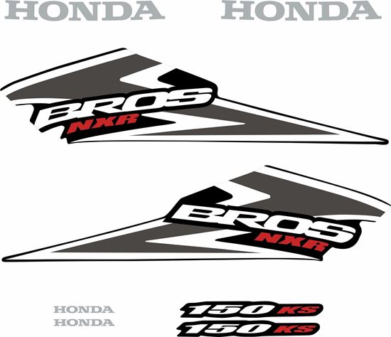 Picture of Honda Bros NXR150 KS Replacement Decals / Stickers