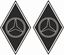 Picture of Mercedes  front corner / General Panel  Decals / Stickers
