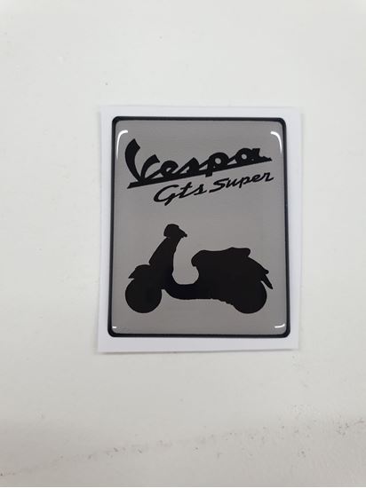 Picture of Vespa GTS Super front Fairing Horncast insert for Badge Holder