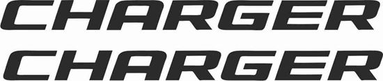 Picture of Dodge Charger General panel / Glass Decals  / Stickers