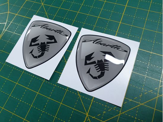 Picture of Fiat Abarth wing Badges 60mm