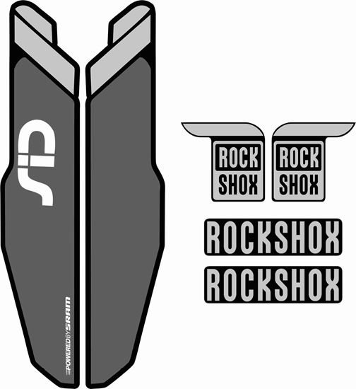 Picture of RoxShox SiD  2015 Sticker kit