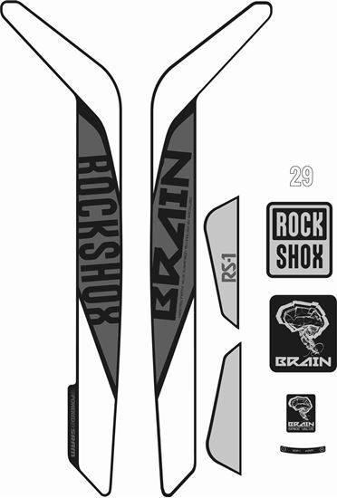 Picture of RoxShox RS-1 Brain 29 2015 / 16 / 17 Sticker kit