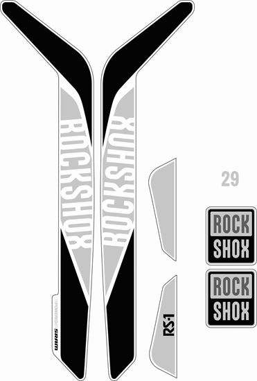 Picture of RoxShox RS-1 Solo  Air 29 2015 / 16 / 17 Sticker kit