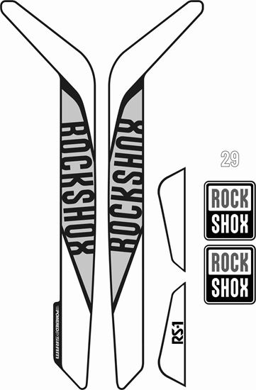 Picture of RoxShox RS-1 Solo  Air 29 2015 / 16 / 17 Sticker kit