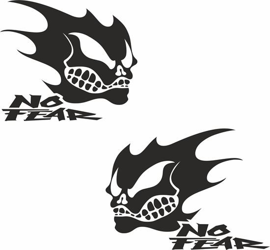 Picture of No Fear Decals / Stickers