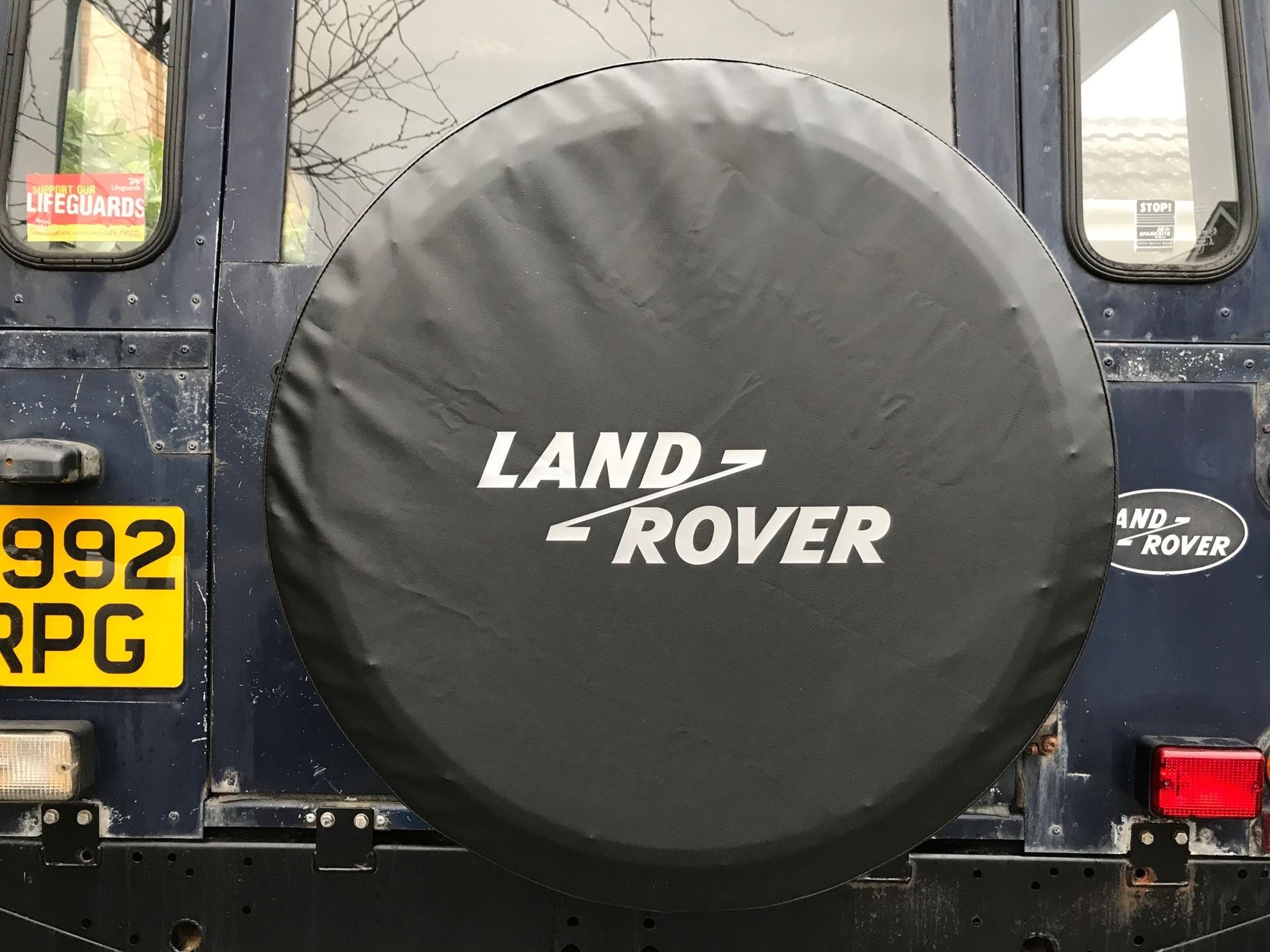 Zen Graphics Land Rover Defender 90 / 110 rear wheel cover Decal