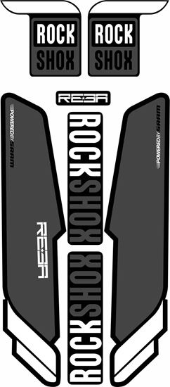 Picture of RoxShox Reba 2015 / 16 /17  Sticker kit