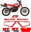 Picture of Yamaha XT350 1991 replacement Decals / Stickers