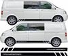 Picture of VW T5 / T6 Transporter Long Wheel Base Stripes / Stickers