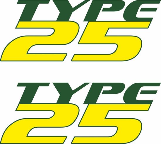 Picture of Lotus Type 25  Decals / Stickers