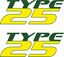 Picture of Lotus Type 25  Decals / Stickers