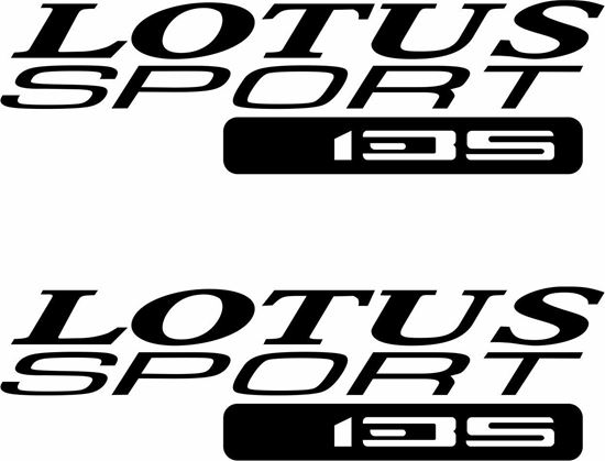 Picture of Lotus Sport 135  Decals / Stickers