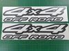 Picture of Nissan Navara / Frontier / Terrano  4x4 off road replacement Decals / Stickers