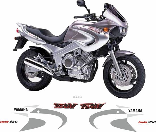 Picture of Yamaha TDM 850 2000 - 2001 Replacement Decals / Stickers