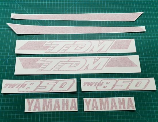 Picture of Yamaha TDM 850 1991 - 1995 replacement one colour Decals / Stickers
