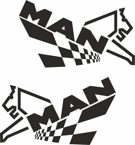 Picture of MAN General Panel / glass Decals / Stickers