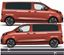 Picture of Vauxhall Vivaro side Stripes / Stickers