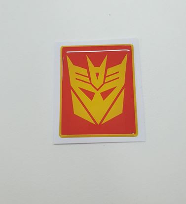 Picture of Vespa Decepticon front Fairing Horncast insert for Badge Holder