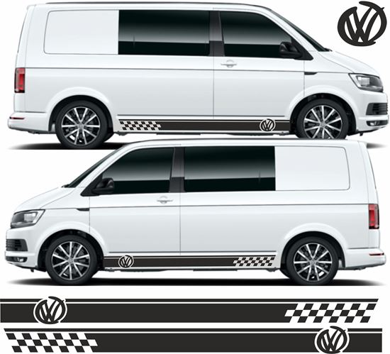 Picture of VW T5 / T6  side  Stripes / Stickers