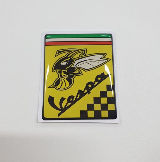 Picture of Vespa Bee  front Fairing Horncast insert for Badge Holder