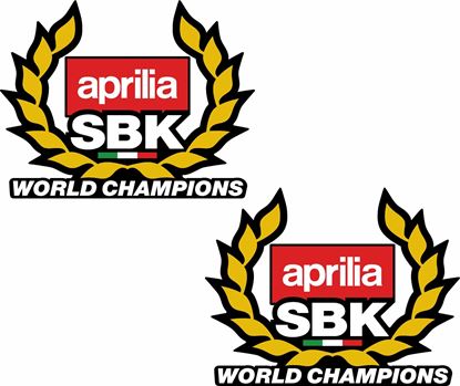 Picture of Aprilia SBK World Champions Decals / Stickers