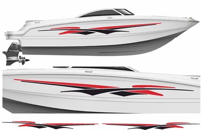 Picture of Boat side Graphics / Stickers