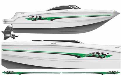 Picture of Boat side Graphics / Stickers