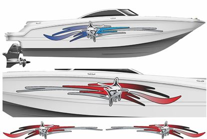 Picture of Boat side Graphics / Stickers