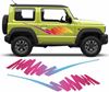 Picture of Side Swoosh Graphics / Stickers