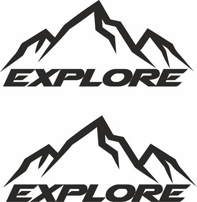 Picture of Explore Decals  / Stickers