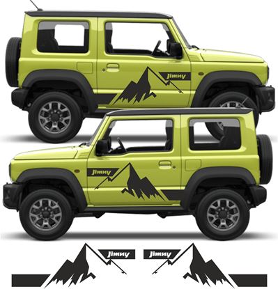 Picture of Mountain side Decals / Stickers