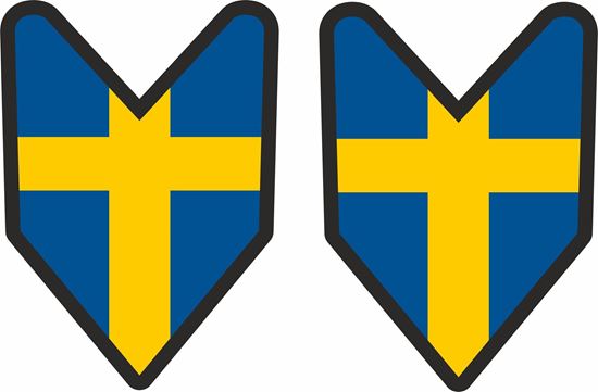 Picture of Volvo Swedish JDM Style Decals / Stickers