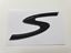 Picture of Vespa "S"  75mm wide Fairing Badge